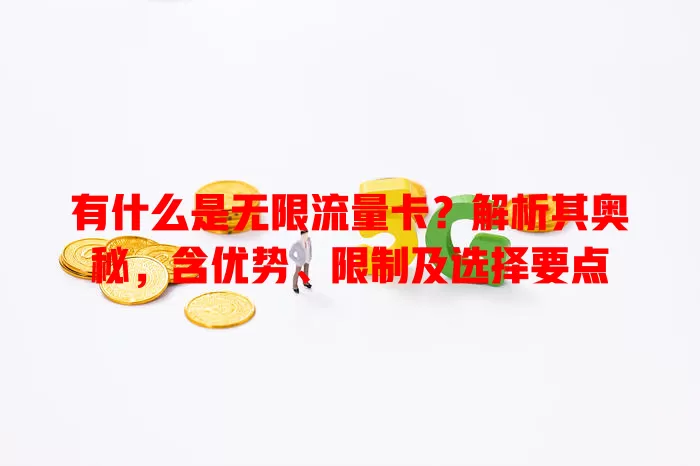 有什么是无限流量卡?解析其奥秘,含优势、限制及选择要点