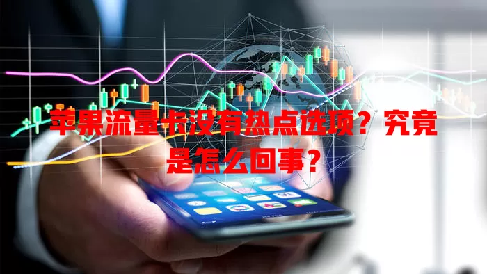 苹果流量卡没有热点选项？究竟是怎么回事？