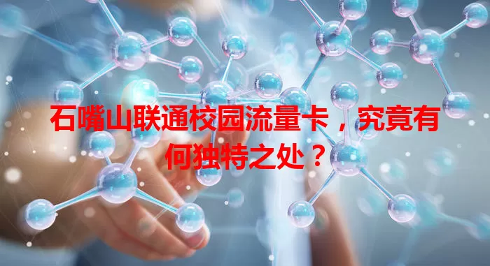 石嘴山联通校园流量卡,究竟有何独特之处?