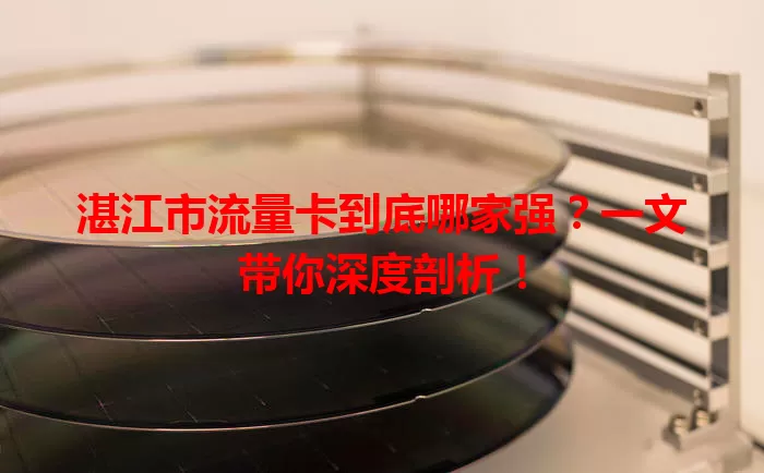 湛江市流量卡到底哪家强?一文带你深度剖析!