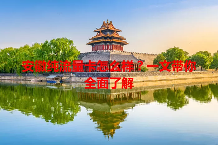 安徽纯流量卡怎么样?一文带你全面了解
