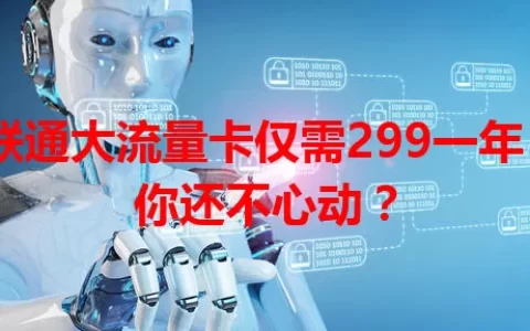 联通大流量卡仅需299一年，你还不心动？