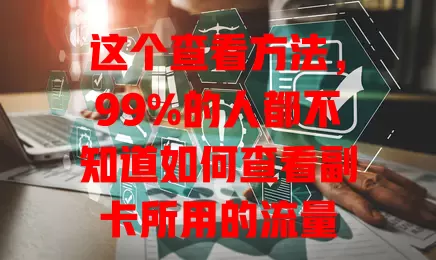 这个查看方法,99%的人都不知道如何查看副卡所用的流量