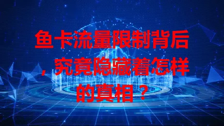 鱼卡流量限制背后,究竟隐藏着怎样的真相?