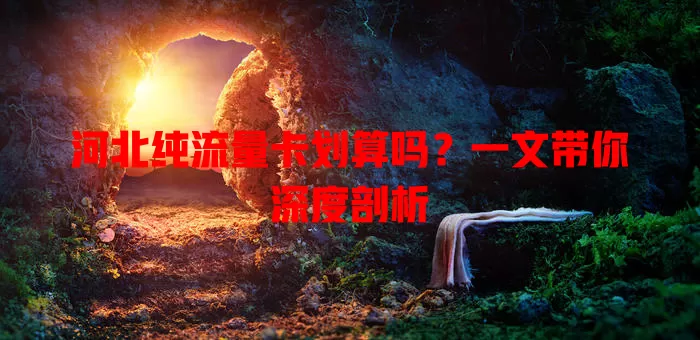 河北纯流量卡划算吗?一文带你深度剖析