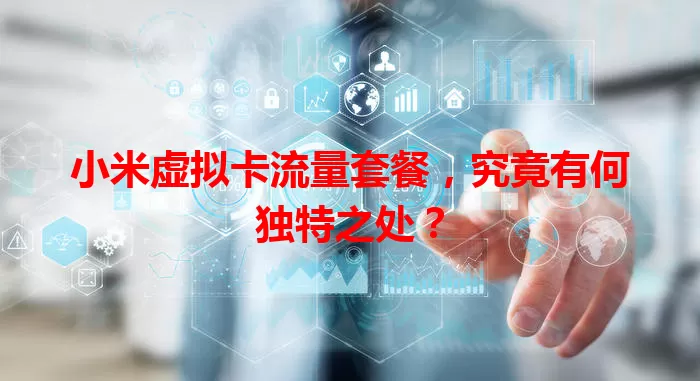 小米虚拟卡流量套餐,究竟有何独特之处?