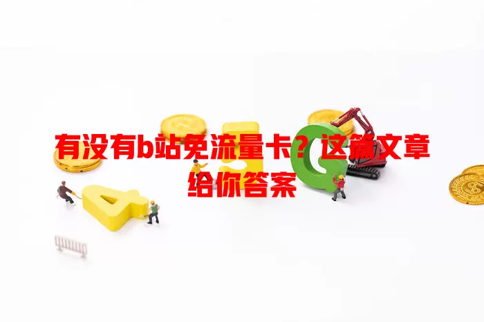 有没有b站免流量卡?这篇文章给你答案