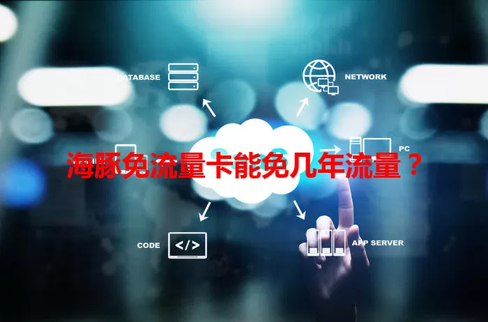 海豚免流量卡能免几年流量?