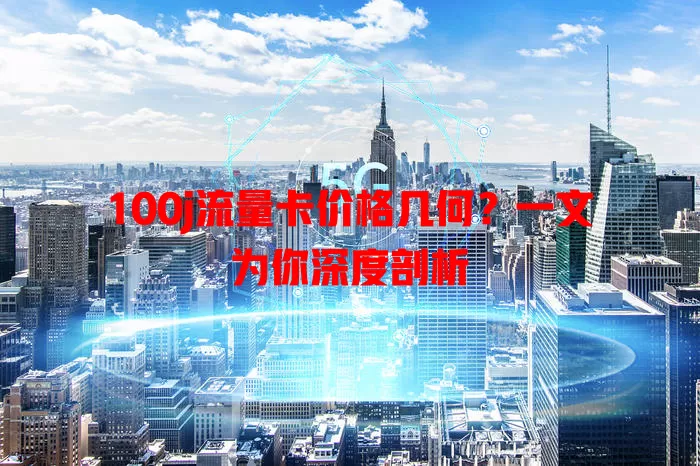 100j流量卡价格几何?一文为你深度剖析