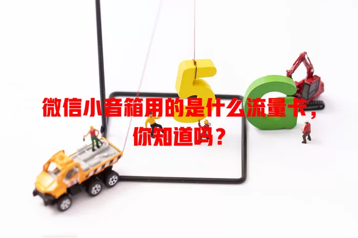 微信小音箱用的是什么流量卡，你知道吗？