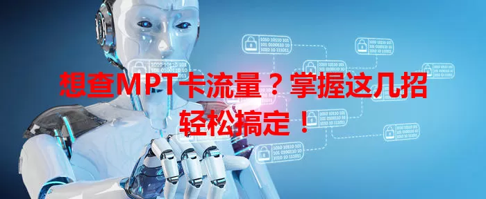 想查MPT卡流量?掌握这几招轻松搞定!