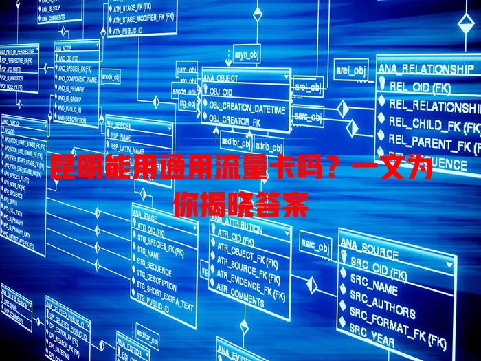 昆明能用通用流量卡吗?一文为你揭晓答案