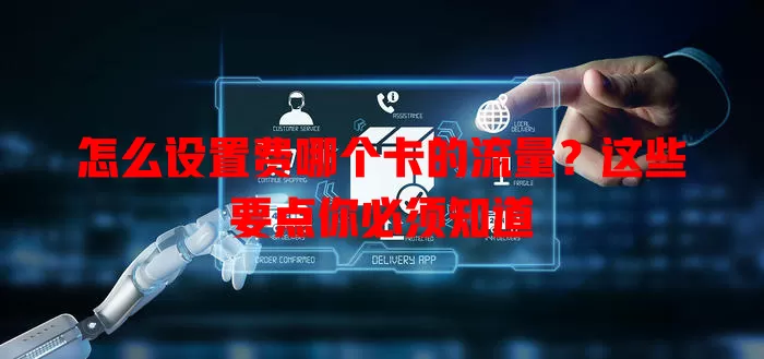 怎么设置费哪个卡的流量?这些要点你必须知道