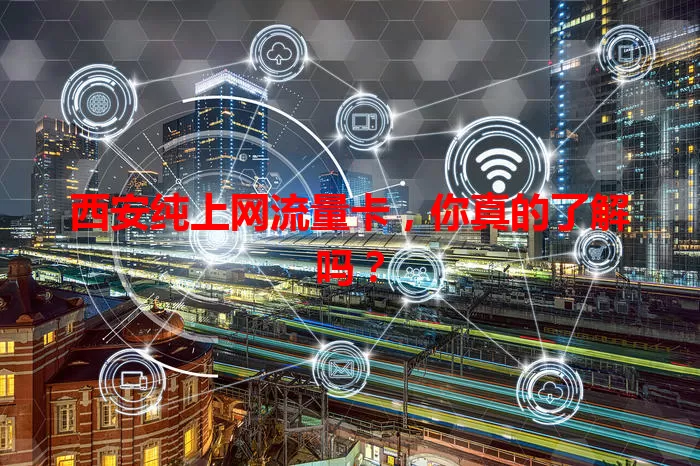 西安纯上网流量卡,你真的了解吗?