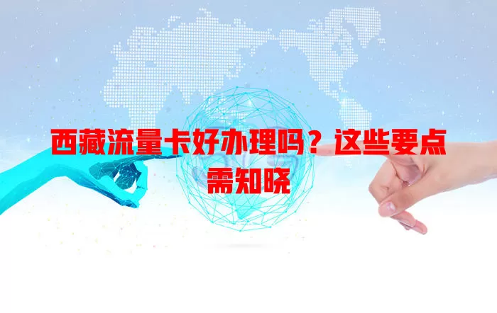 西藏流量卡好办理吗?这些要点需知晓