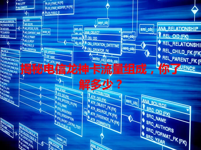 揭秘电信龙神卡流量组成,你了解多少?