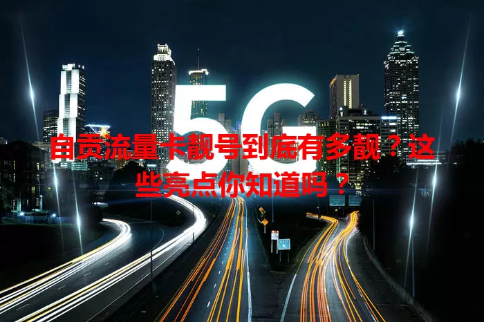 自贡流量卡靓号到底有多靓?这些亮点你知道吗?