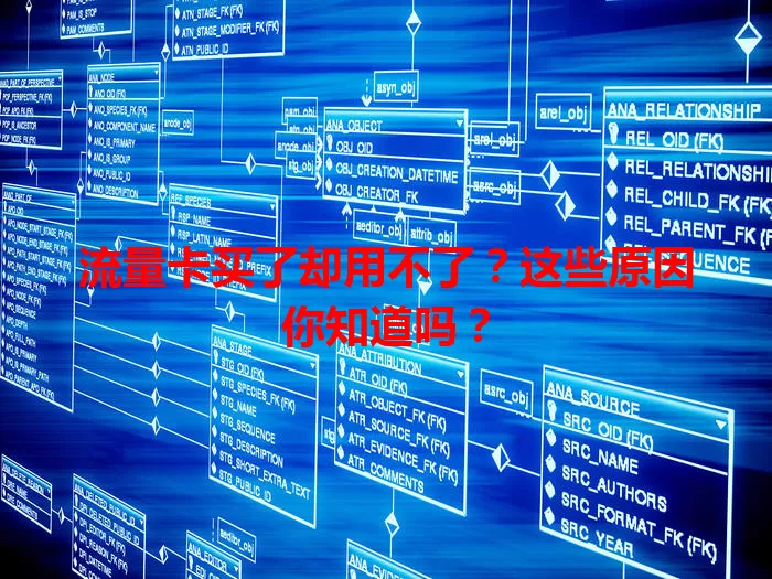 流量卡买了却用不了?这些原因你知道吗?
