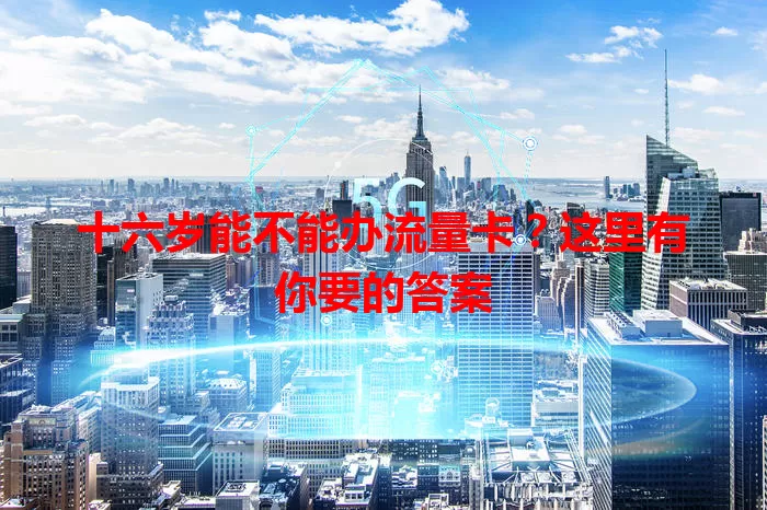 十六岁能不能办流量卡?这里有你要的答案