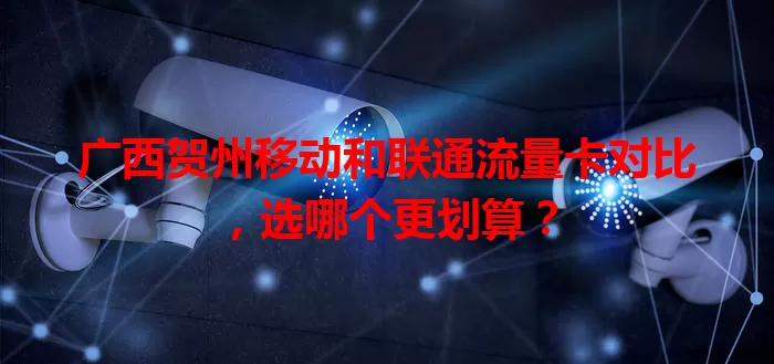 广西贺州移动和联通流量卡对比,选哪个更划算?