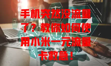 手机突然没流量了?教你如何使用小米一元流量卡救急!