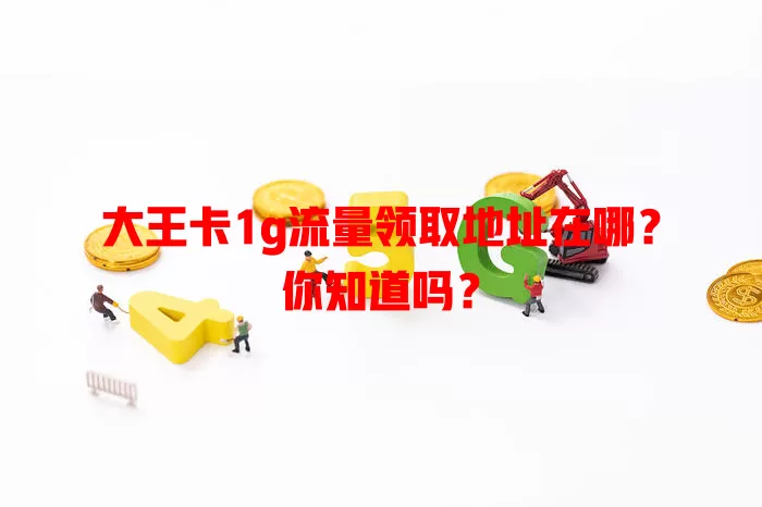 大王卡1g流量领取地址在哪?你知道吗?