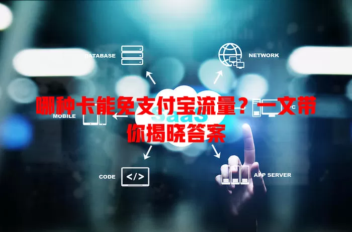 哪种卡能免支付宝流量?一文带你揭晓答案