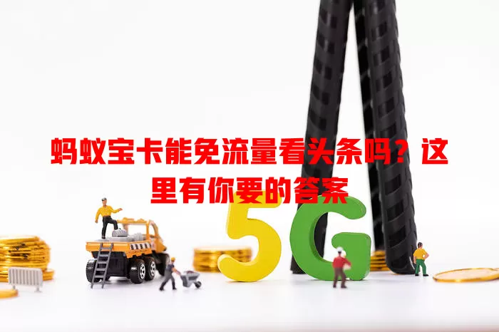 蚂蚁宝卡能免流量看头条吗?这里有你要的答案