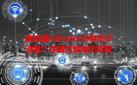 想知道hahasim卡有多少流量？这篇文章给你答案