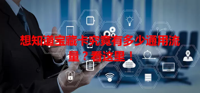 想知道宝藏卡究竟有多少通用流量?看这里!