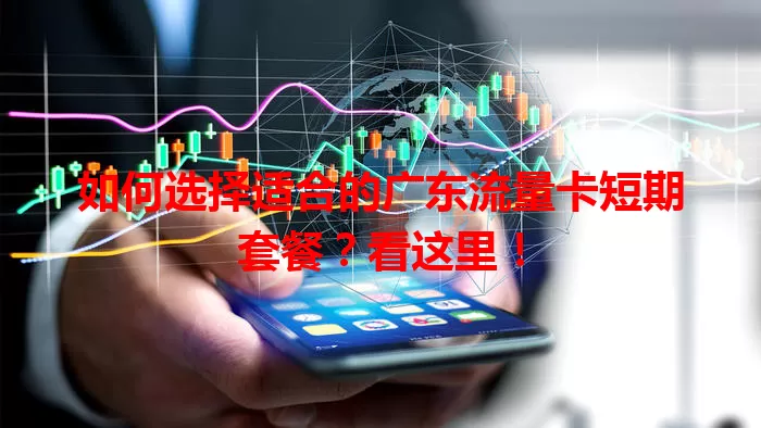 如何选择适合的广东流量卡短期套餐?看这里!