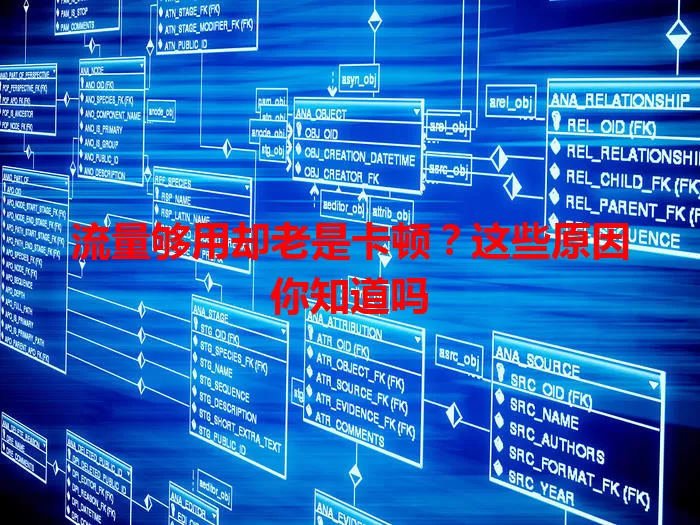 流量够用却老是卡顿?这些原因你知道吗