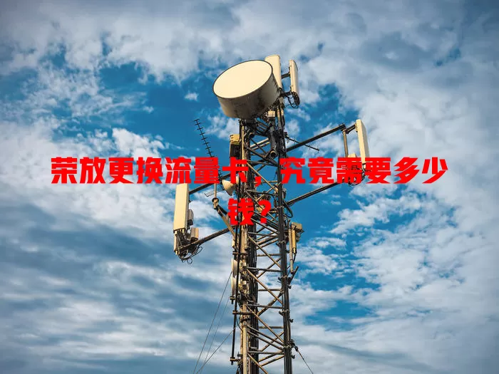 荣放更换流量卡,究竟需要多少钱?