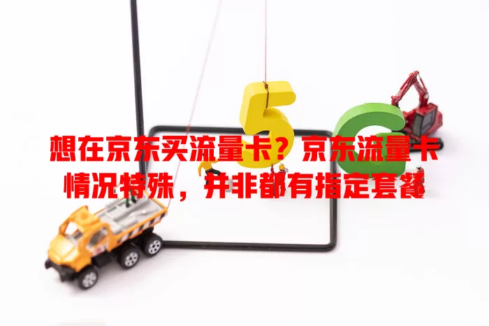 想在京东买流量卡?京东流量卡情况特殊,并非都有指定套餐