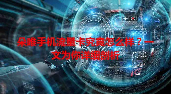 朵唯手机流量卡究竟怎么样?一文为你详细剖析