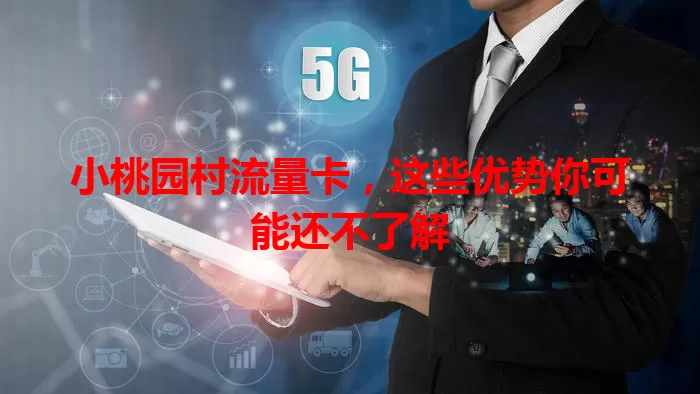 小桃园村流量卡,这些优势你可能还不了解
