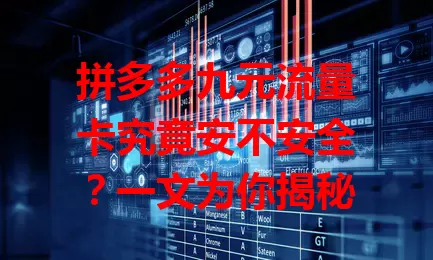 拼多多九元流量卡究竟安不安全?一文为你揭秘