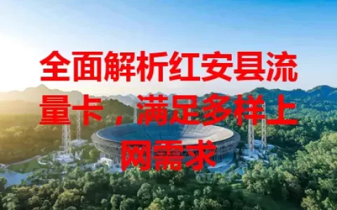 全面解析红安县流量卡，满足多样上网需求