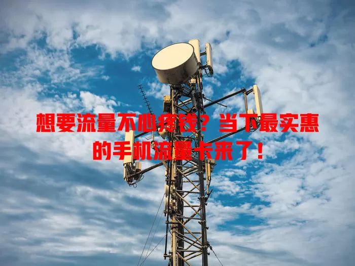 想要流量不心疼钱?当下最实惠的手机流量卡来了!