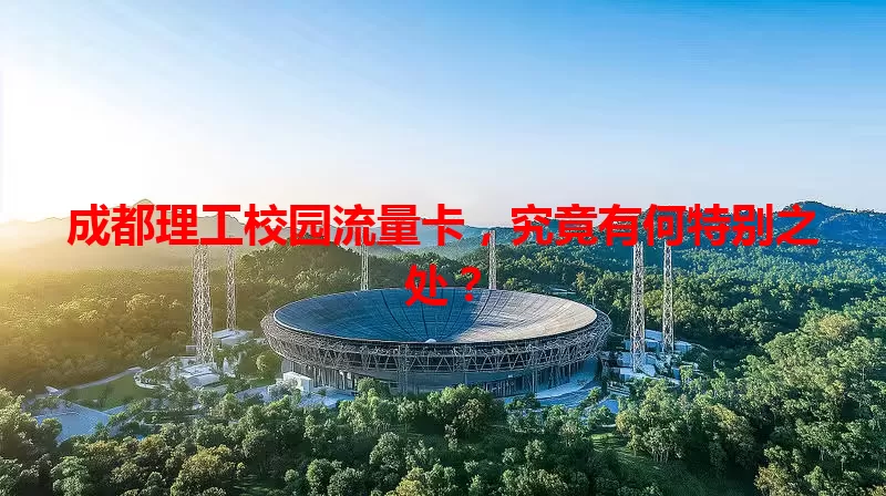 成都理工校园流量卡,究竟有何特别之处?