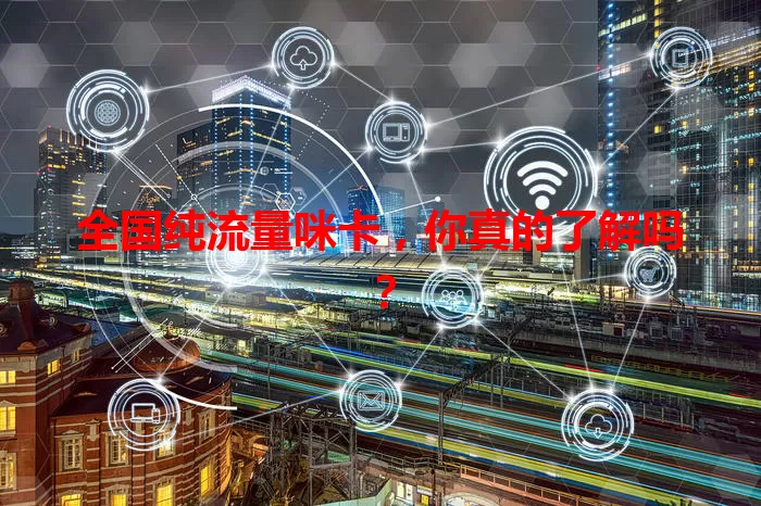 全国纯流量咪卡,你真的了解吗?