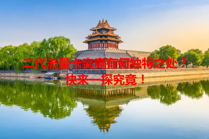 二代流量卡究竟有何独特之处?快来一探究竟!