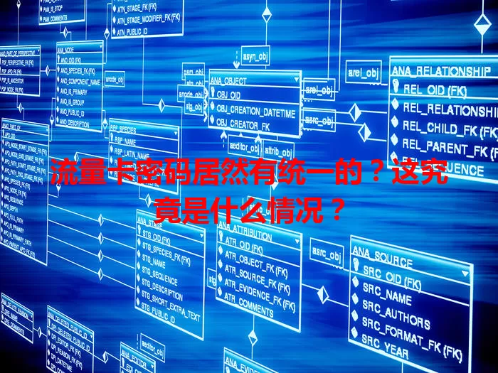 流量卡密码居然有统一的?这究竟是什么情况?