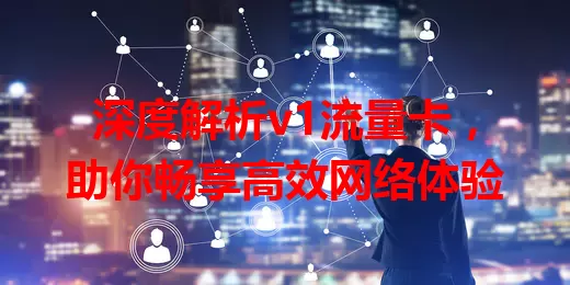 深度解析v1流量卡,助你畅享高效网络体验