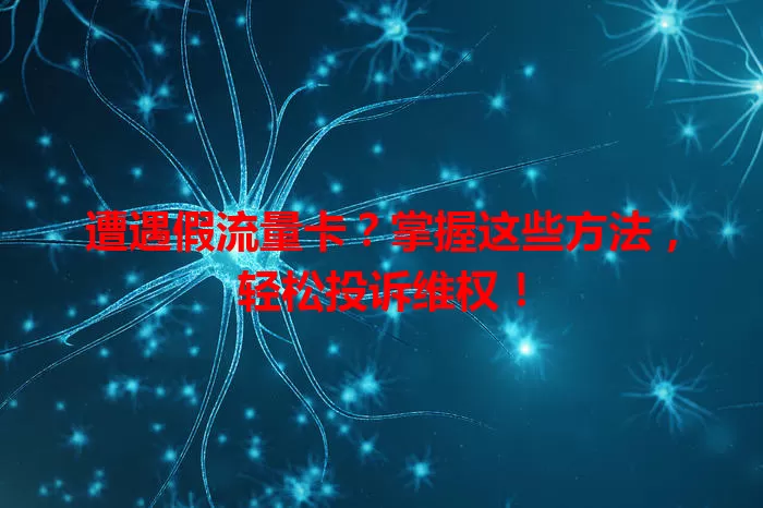 遭遇假流量卡?掌握这些方法,轻松投诉维权!