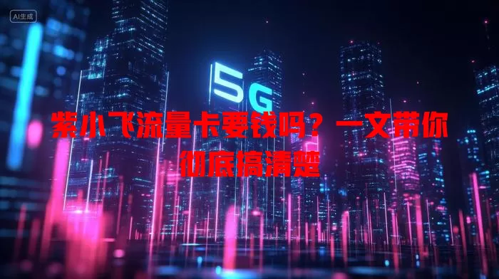 紫小飞流量卡要钱吗?一文带你彻底搞清楚