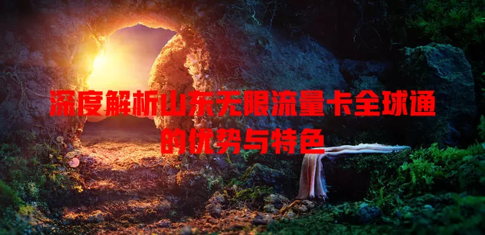 深度解析山东无限流量卡全球通的优势与特色