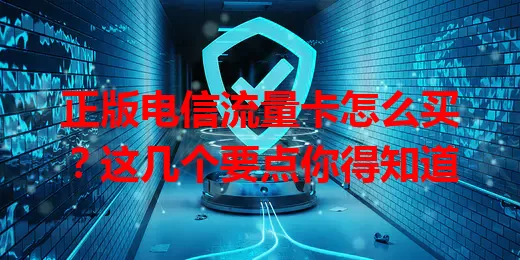 正版电信流量卡怎么买?这几个要点你得知道