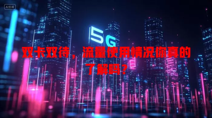 双卡双待,流量使用情况你真的了解吗?