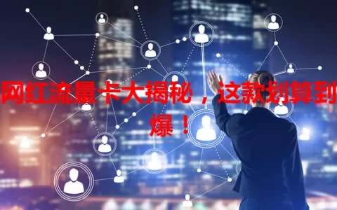 网红流量卡大揭秘，这款划算到爆！